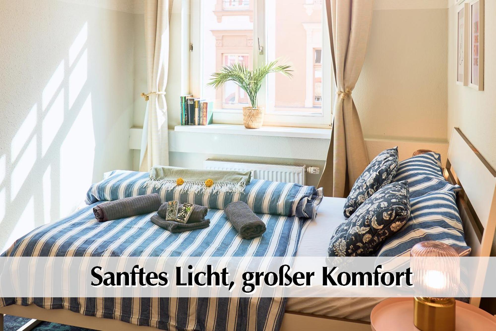 12 Fewos Im Jugendstilhaus Mit Aufzug, Terrasse, Kingsize-Bett, Smart-Tv, Etc Erfurt Room photo